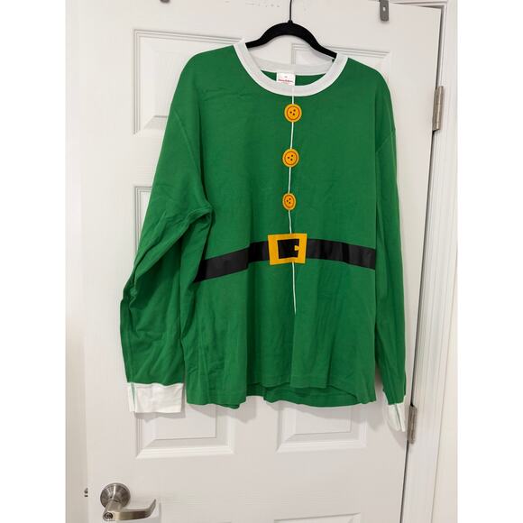 Hanna Andersson Womens Green 100% Organic Cotton Elf Pajama Set - Size XXL - Picture 3 of 6